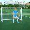 inflatable soccer goal portable with shooting target can be used in f i f a game training