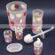 Economic best sell 6pcs plastic bathroom set/accessory