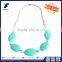 Colorfuls silicone necklace beads,baby chew necklace,amber teething necklaces wholesale