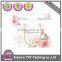 Pink wedding paper bag for gift