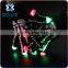 2016 Glowing LED party gloves with hunman skeleton,led gloves