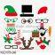 newest 12pcs Halloween fashion show props paper photo props