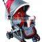 2015 pushchair with3 point safety 2 position seat can adjust into flat pass en1888 cert