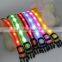 Pet Dog Collar LED Flashing Glow Necklace Leashes Cat Collars Adjustable Nylon 6 Colors 3size 2.5cm For Dog Safety Factory