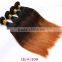 3 tone color ombre bundles 100% remy human hair extension
