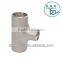 1/2"-16" schedule 40 Seamless stainless Reducing Tee / pipe fitting/ stainless tee