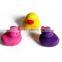 Cute rubber duck 3pk;3d duck rubber eraser