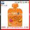 Wholesale high quality fruit juice/baby food packaging spout pouch
