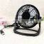 Rotate 360 degrees plastic mini usb fan promotional gift items