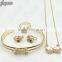 Juyuan Fashion 18K Gold Three Color Baby Set