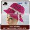 10 years experience new arrival straw lady bucket hat