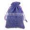 Hot sale custom linen drawstring bag