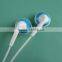 New OEM in-ear black&red earphone cute in-ear headset for girls