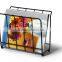 Black Metal Magazine Rack, Two Style