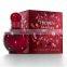 Printing folding pink gift perfume box