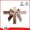 Luxury Metallic ribbon bows for packing gift box