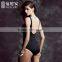 Balneaire Hot Zebra Stripe Women One Piece Swimsuit