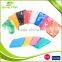 100% waterproof beautiful colors plastic disposable kids raining wear raincoat