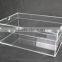High quality cast acrylic packaging box display box factory wholesale acrylic box