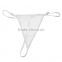 Super Women Sexy Lingerie G-String Rhinestone T-Back Underwear Ladies V-String Briefs Thong White Exotic Apparel