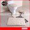 bathroom rugs set,toilet cover and rug set