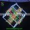Hot sale gift box shape color changing decorative rope led motif light