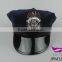 Police officer hat uniform cap party hat cosplay prop with badge