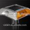 safe half round 2led both size park side road stud