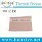 Gray Thermal Pad for LED CPU Heatsink with high Tensile Strength