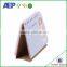 2016 made in China spiral bound tent table top calendar printing with high quality matt lamination