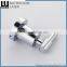 Customized Luxury Bathroom Design Zinc Alloy Chrome Finishing Bathroom Sanitary Items Wall Mounted Double Robe Hook