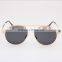 Oval metal dazzling colors Sunglasses