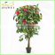 small artificial decorative camellia flower trees wood trunk wholesale