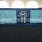 Customized Size Digital Printing Draped Table Cloth Advertising