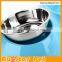 High Quality Double Dog Bowl S/L, Stainless Steel Pet Feeder