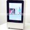 EKAA 10inch Android system transparent lcd showcase display