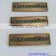 furniture label, custom metal logo, metal nameplate with high lighted logo metal plaque logo sign