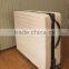 queen size comforable off-white foam folding bed