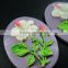 40*30mm oval purple resin flower cameo vintage style cabochon DIY pendant charm supplies 4120094