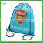 Promotional Drawstring Sports Backpack, with custom design and size