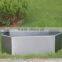 Bonsai Stainless Steel Container Flowers Container Plants Pots for Garden Use