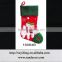 hot selling christmas stocking with snowman