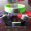 debossed silicone id bracelets with QR