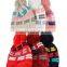 Wholesale stripe pom pom knit beanie hat