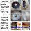 solid rubber tyre wheels for scissor lift jacks 10-16.5 16x5x12 etc.