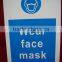 cheap waterproof adhesive pvc label a4 transparent stickers