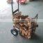 Hand log cart firewood cart
