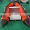 qingdao airbrother pvc material aluminium floor high speed inflatable boat