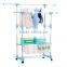 Hanging Clothes Rack Clothes Drying Rack and clothes storage shelves