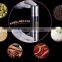 CY181 Multifunctional Manual Stainless Steel Pepper Mill With Two Storage Container Peper Grinder